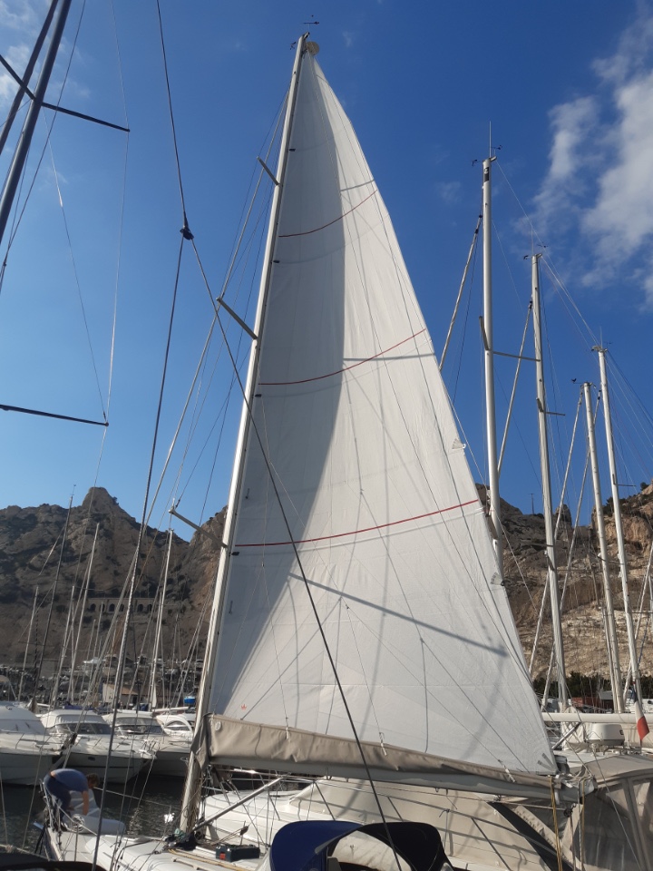 Grand-voile ful batten eXRP Ekko coupe triradiale
