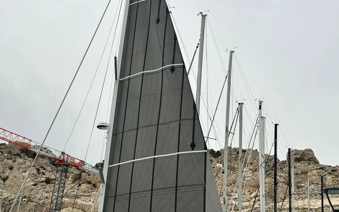 Voile en Epex Black Technora pour un BENETEAU Oceanis 46.1